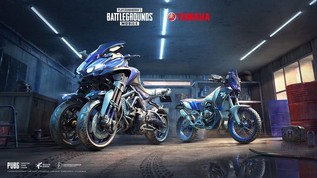 PUBG MOBILE, Yamaha’s exclusive motorcycles and other ...